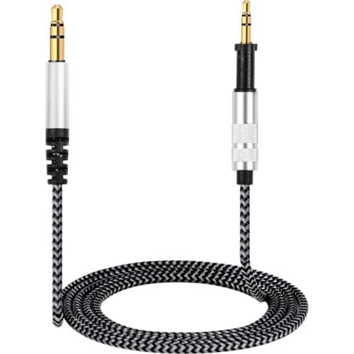 OFC Replacement Nylon Braided Cable Extension Cord for AKG K450 K430 K451 K452 K480 K490 K495 Q460 Headphones