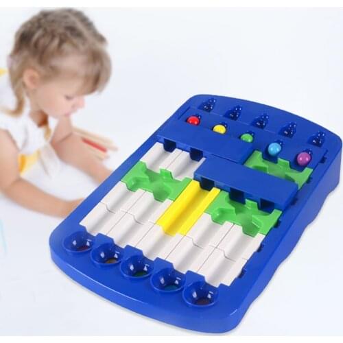 Plastic Educational Maze Board Game Small Ball Track Toy Playful Learning