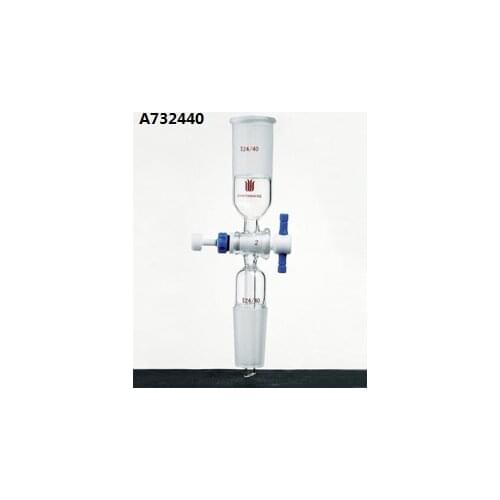 A732440 synthware, Adapter, Flow control, Metering Stopcock, Joints:24/40, Stopcock Bore:2mm