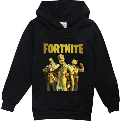 Hot Fortnite Boys Harajuku Sweatshirts Game Printed Long-Sleeved Hoodie Cartoon Casual Pullovers Hoody Tops Cool Hoodies Clothes