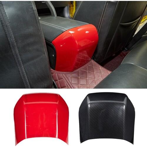 ABS Rear Armrest Box Panel Cover Decorative Trim Fit for Chevrolet Camaro 2010-2015 Interior Car Accessories