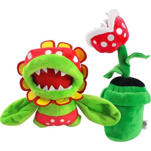 17-26cm Flower Monkey Diddy Kong Plush Toys Eating Flower Stuffed Animal Dolls Toy Children Christmas Gifts