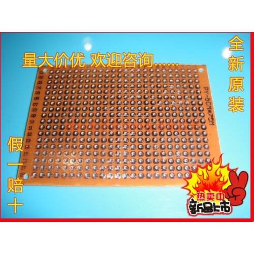 5 PCS/LOT bakelite universal board 5 * 7 2.54 MM hole hole plate universal board PCB thickness 1.2 MM