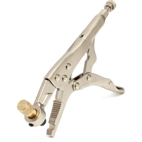 Promotion! Air Conditioner Refrigerant Recovery Refrigeration Tube Steel Locking Plier Hand Tool