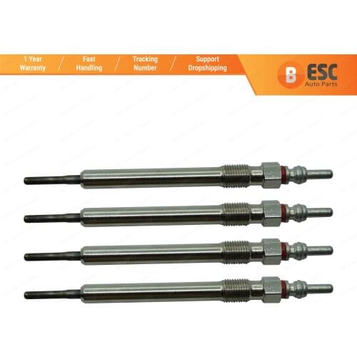 ESC EGP6-1 4 Pcs Heater Glow Plugs GX2127, 059963319E, GE108 for VW Audi Seat Skoda