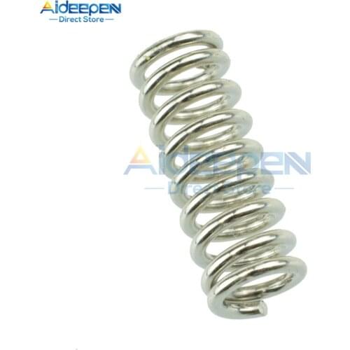 10Pcs 3D Printer Parts Spring Heated Bed 7*20MM Hot Plate 3D Printer Accessories Reprap Imported For Ender 3 Pro CR10 MK2A