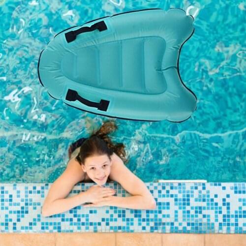 Childrens Portable Inflatable Surfboard Foldable With Handle Swimming Pool Floating Mattress Toy Outdoor Sports For Children