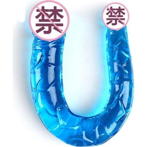 Flexible Double Penetration Dong Dildo Realistic Penis for Vagina Anal Long Dick Cock Adult Sex Toys for Woman Men Faloimitator