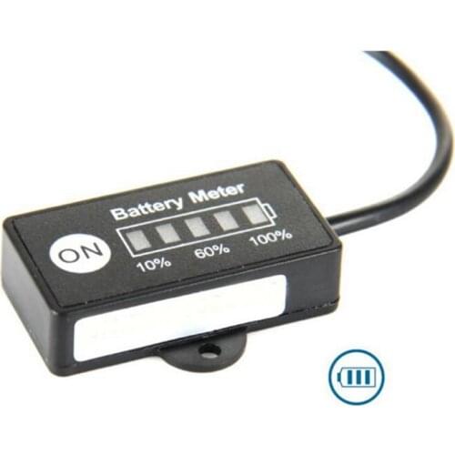 12V BOOMBOOST Battery Fuel Gauge indicator for 12V Lead-Acid battery meter SLA AGM GEL VRLA battery Pack