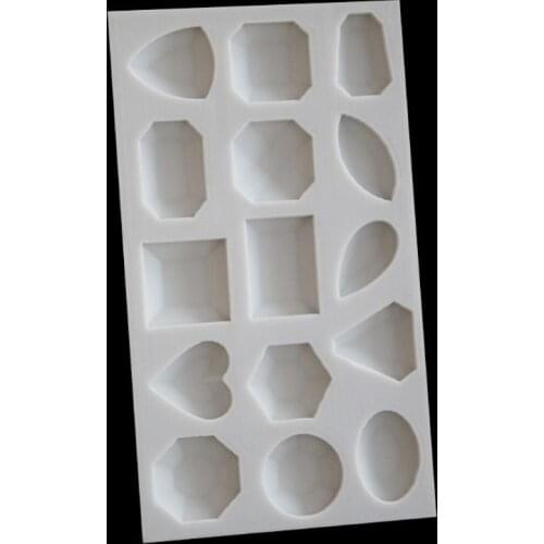 Cabochon Gemstone Silicone Mold Large Oval Round Shape Resin Epoxy Jewelry DIY