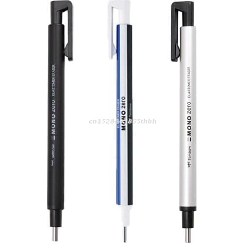 Round Tip Eraser Refill Pack Ultrafine Pencil Rubber Perfect Revise Details
