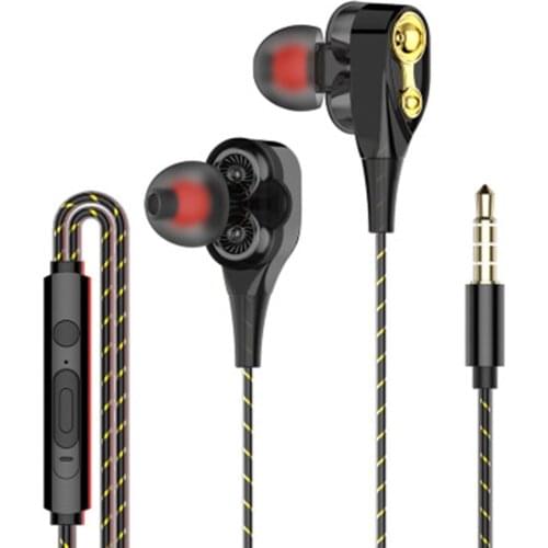 In-Ear Headphones Moving Coil Headphones Wired With Wheat Gaming Headset For Apple For Android Phones
