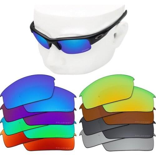 OOWLIT Anti-Scratch Replacement Lenses for-Oakley Bottlecap Etched Polarized Sunglasses