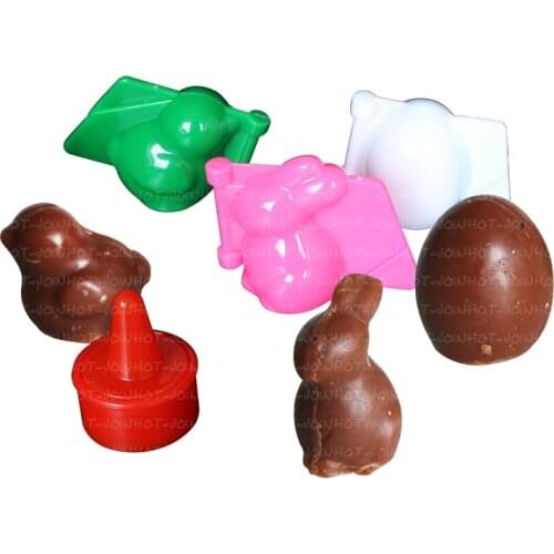 Easter Day Festival Rabbit Set of Bunny Cookie Cutter Plastic Biscuit Knife Fruit Cake Kitchen Tools Mold Embossing Printing