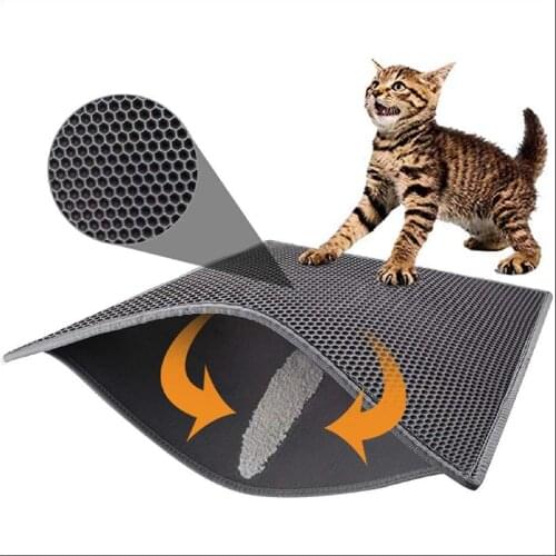 Pet Cat litter pad EVA double-layer removable cat litter pad Cat litter box pad Cat scratch pad pet supplies