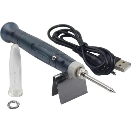 Portable 8W Mini Soldering Iron Welding Pen Electric Repair Tool 5V USB Powered