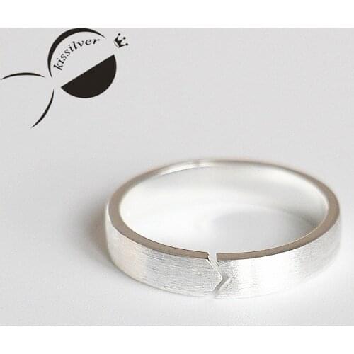 Open Rings 925 Sterling Silver For Women Classic Simple Ring For Lovers Handmade Arrow Opening Engagement Rings Fashion Gifts