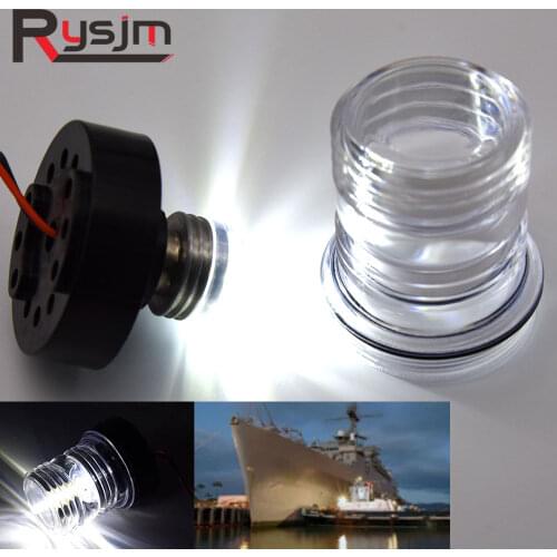 12V 24V LED Navigation Lights Boat Marine Indicator Spot Light Marine Boat Yacht Sailing Light All-round Singnal Warning Lamp