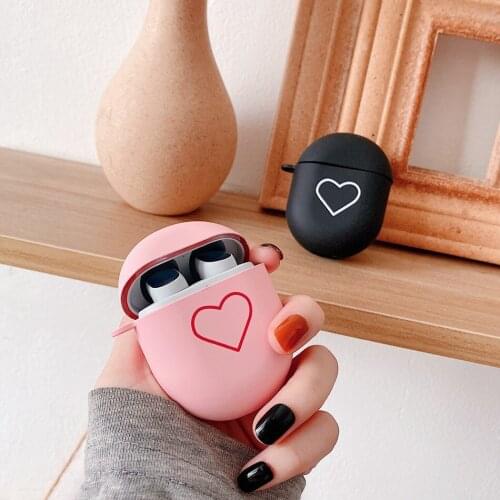 For Redmi Airdots 3 Pro Case Love Heart Matte Earphone Cover Plastic Protect Charging Box Accessories Airdots3pro Case