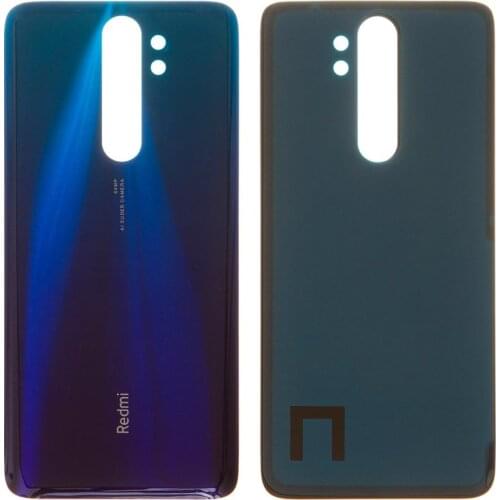 Housing Back Battery Cover compatible with Xiaomi Redmi Note 8 Pro, (With Camera Lens With Side Button, M1906G7I, M1906G7G)