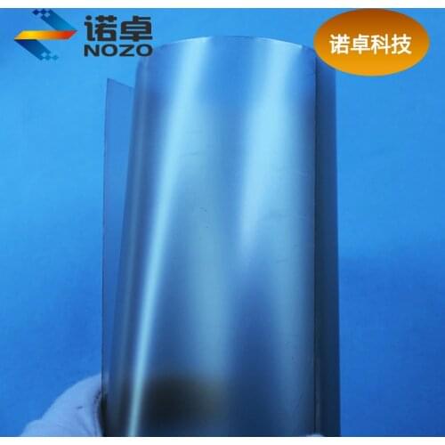 Low Resistance Flexible ITO Conductive Film 6 Euro PET (Flexible Solar Thin Film Cell) 100*300*0.125 mm
