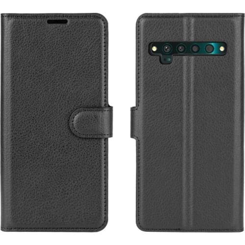 For TCL 10 Pro T799H T799B Wallet Phone Case for TCL 10L TCL 10 Lite Flip Leather Cover Case Capa Etui Fundas