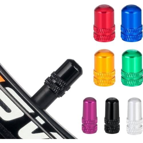 4pcs Aluminum Bicycle Tire Valve Cap Ultralight Mountain Road Bike Tyre Cap Schrader/Presta Tire Valve Protector MTB Accessories