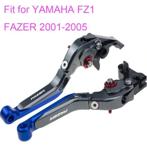 KODASKIN Left and Right Folding Extendable Brake Clutch Levers for YAMAHA FZ1 FAZER FZS 1000 2001-2005