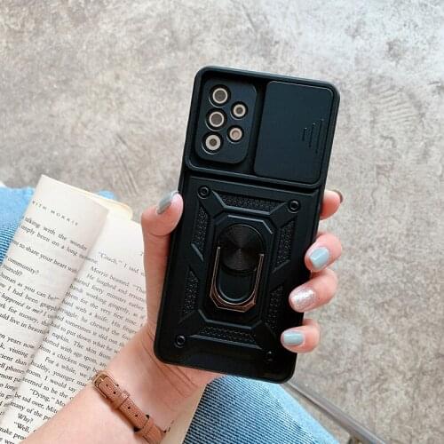 Heavy Duty Armor Magnetic Case For Huawei P30 P40 Lite E Nova 6 SE 7i Y6P Y7P Y8P Y6A Y7A P SMART 2021 Adsorption Kickstand Case