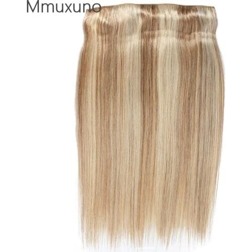 European and American human hair invisible no trace one piece clip hair
