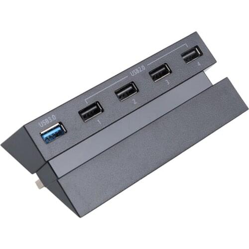 New 5 Ports USB 3.0 + 2.0 Hub High Speed Adapter for Sony PS4 for Playstation 4 Accessories USB HUB High Quality