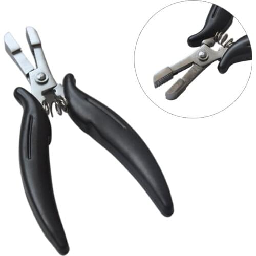 Stainless Steel Hair Extension Pliers for Micro Ring and Pre-bonded Hair Extension Tools Wig Accessory