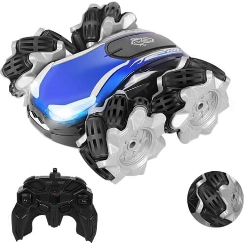 ESGOT RC Car Remote Control Kids Toys 45 Degree Drift High Speed Off Road Climbing Stunt 4WD Led Headlights