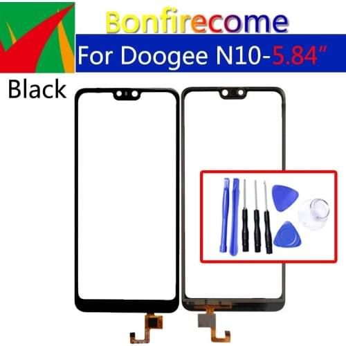 For Doogee N10 Touch Panel Touch Screen Digitizer Sensor Replacement Touch Glass Lens No Lcd 5.84 inch