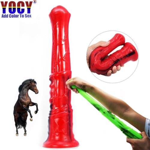 Super Huge Horse Penis Dildo Animal Dildos Long Anal butt plug Male Female Masturbator Vaginal Stimualtor Adult Sex Products