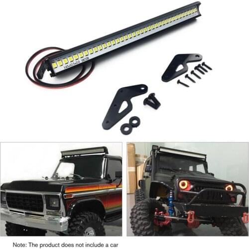148MM Super Bright 36 LED Lights Bar for 1/10 RC Crawler Car Axial SCX10 90046 D90 Traxxas TRX4