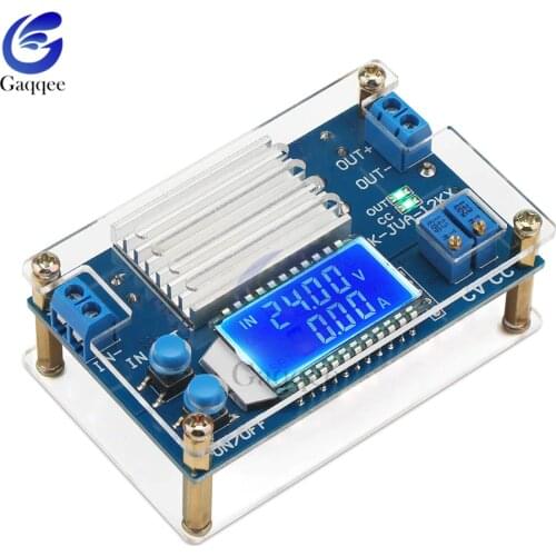 12A high current and high power 24v19v12v to 5v6v adjustable step-down module constant current liquid crystal display