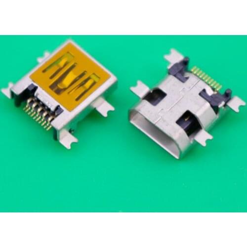 YuXi 1pcs/lot Mini USB connector 10P female USB socket jack