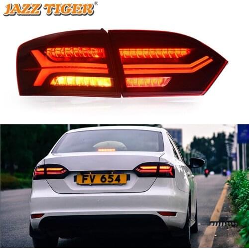 Tail Light Taillights for Volkswagen Jetta 2012 2013 2014 MK6 Trailer Rear Lights Led Stop Signal for Cars Fog Reverse Light
