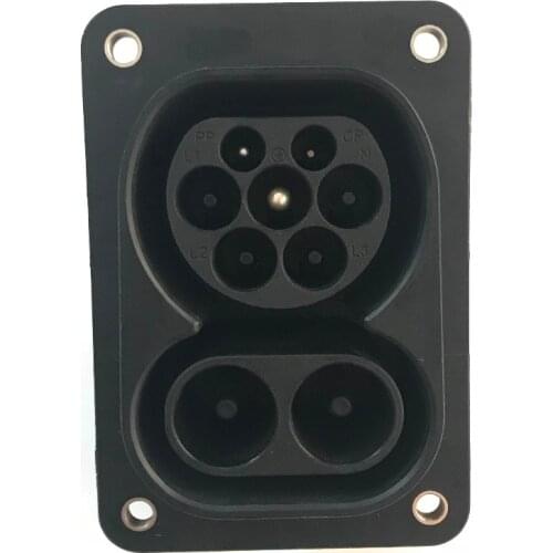 1000V 150A Combo 2 EV Charging Socket CCS 2 for installation in electric vehicles Charging Sockets Car Side Duosida