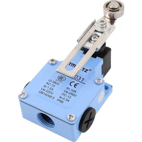 250V 6A 220V 0.3A NO NC Momentary Roller Micro Limit Switch CSA-031 TSA-031
