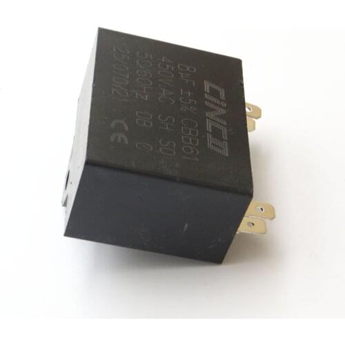 8uF 400V 450V CBB61 Motor Run Capacitor Ceiling motor Fan Start AC SH exhaust ventilating 400VAC 450VAC 8mf 8mfd