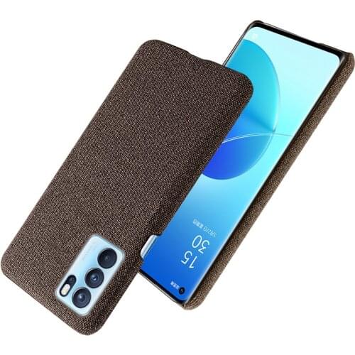 For OPPO Reno 6 5 Pro Plus 5Z A93 5G F19 K9 Case Luxury Cloth Texture Fitted Cover For Oppo Realme C20 8 X7 Pro Ultra V15 Q3i 5G