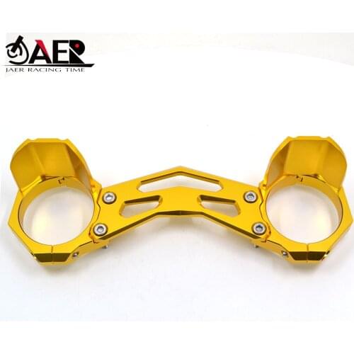 JAER Motorcycles CNC Balance Shock Front Fork Brace Clamp for Yamaha YZF R3 R25 MT03 MT25 R3ABS