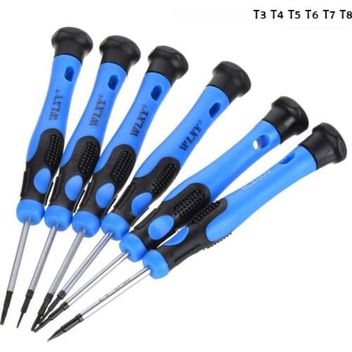 Precision T3 T4 T5 T6 T7 T8 Torx Screwdriver Hexagonal Hex Screwdriver Phone Laptop Repairing Tool Magnetic Tip Screw Driver