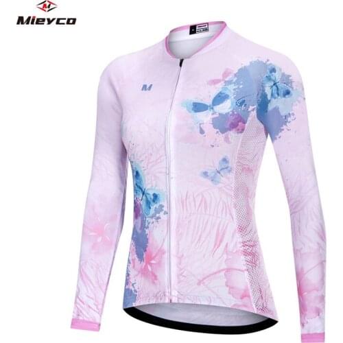 Pro Team Cycling Jersey Female Autumn Clothing Road Bike Shirts Bicycle MTB Wear Maillot Ropa Ciclismo Mujer Jaquetas Women Top