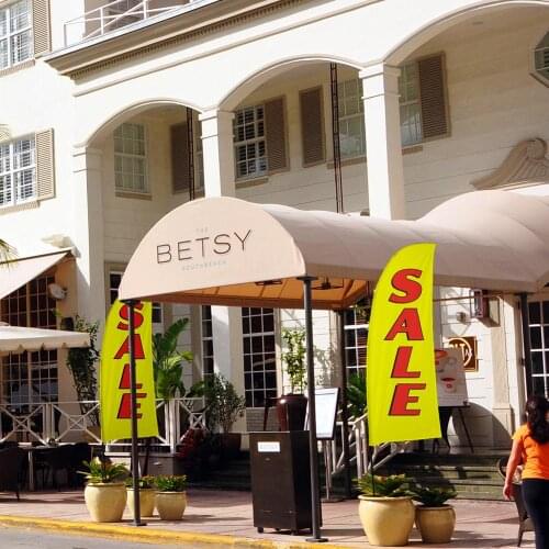 SALE Feather Flag & Pole Kit,Festival Flag Commercial Advertising PromotionBeach Sign Outdoor Decoration Sports Event Display