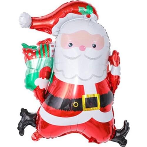 Christmas balloons wedding balloon home decoration for Christmas party balloon Santa Claus snowman