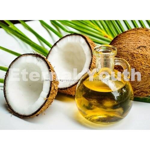 Eternal Youth FRACTIONATED COCONUT OIL PURE NATURAL ORGANIC BASE CARRIER OIL Handmade Soap Base Essential Oil Massage 100ml
