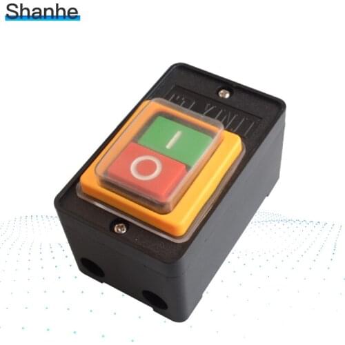 ON OFF WaterProof AC 220V/380V 10A ON Latching Maintained Self-Locked Pushbutton Control Switch